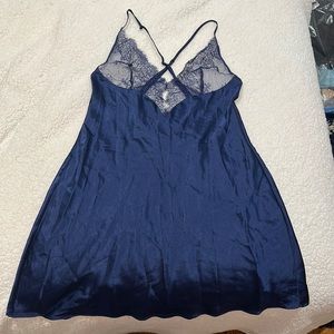Victoria’s Secret silk/lace lingerie slip